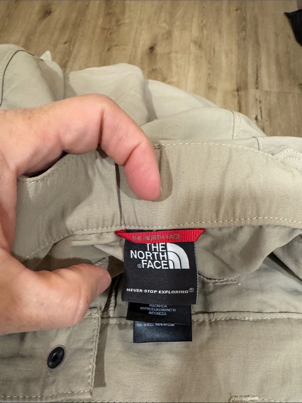 The North Face Men's Zip-Off Cargo Pants in Khaki